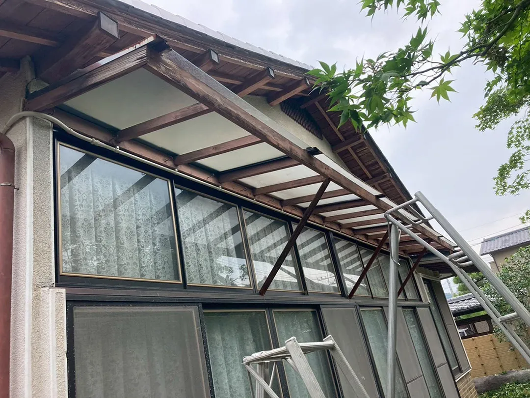 建物修理後